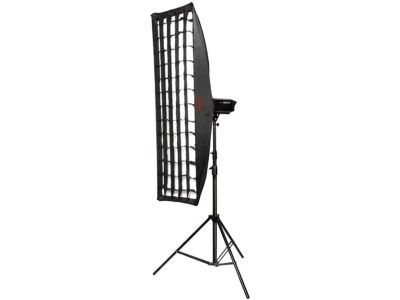 Softbox Bowens Mount + Grid - 35x160cm