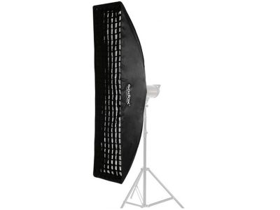 Softbox Bowens Mount + Grid 40x180cm