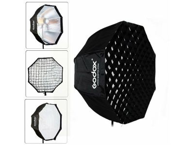 Softbox w/ Umbrella Connection 120CM+ Grid