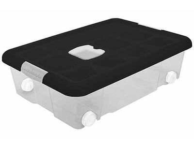 Opbergbox Nº6 Ecofriendly 31l Met Sluitingen En Wielen