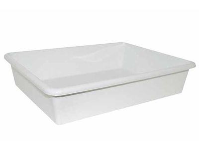 Oporto Opbergbak Wit 2l 26x19xh6cm