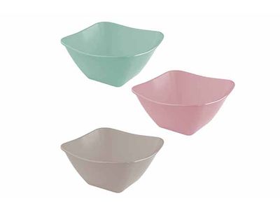 Tokyo Slakom Vierkant 3 Ass 0,5 L 13,5x13,5xh6cm