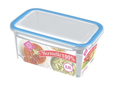 Kiev Vershouddoos 24x15.2xh11.9cm 2.5l Hermetisch