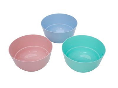 Pastel S4 Quinti Bowl Luxe 1l 3ass 1kleur Per Set 3ass Per Ctn