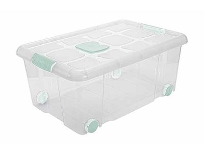 Opbergbox Nº3 36l Met Sluitingen En Wielen