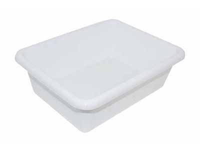 Oporto Opbergbak 0,5l Wit 19x14,5xh6cm
