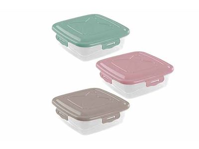 London Bewaardoos 50cl 3ass 13,8x13,8xh5cm