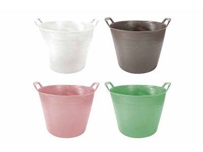 Flexibele Kuip 25l 4ass - D39xh34,5cm 