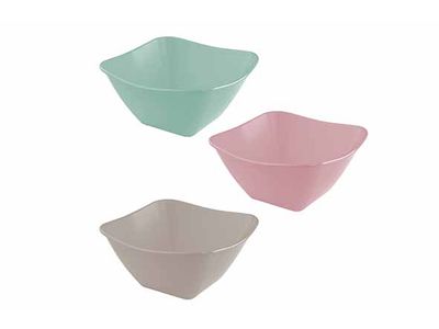 Tokyo Slakom Vierkant 3 Ass 2l 21x21xh10,5cm