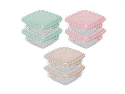 London Bewaardoos 25cl Set2 3ass 11x11xh5,6cm