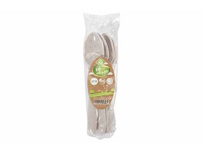 Gourmet Tafellepel Set6 Herbruikbaar 