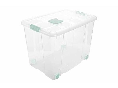 Opbergbox Nº8 86l Met Sluitingen En Wielen
