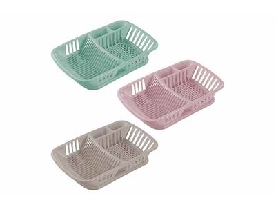 Bali Afdruiprek Met Plateau 3ass 52x32,5xh11cm