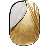 Reflectiescherm 2in1 R-100150GS Goud/Zil 100x150cm 