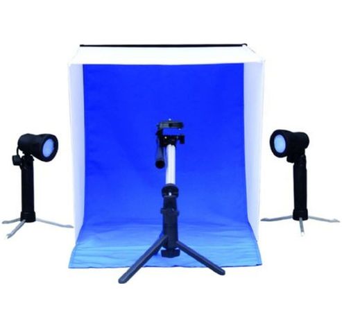 Recording Box Set PBK 50x50 Foldable + 2x50W Lampen  Linkstar