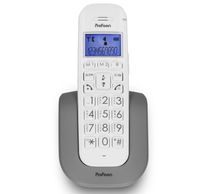 DECT telefoon met grote toetsen en 1 handset, wit 