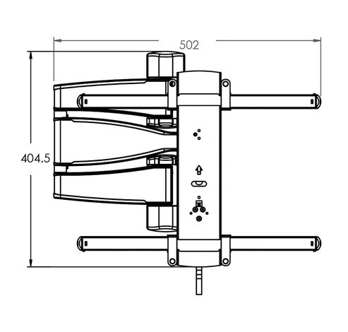 WMF720 Muurbeugel   Sanus