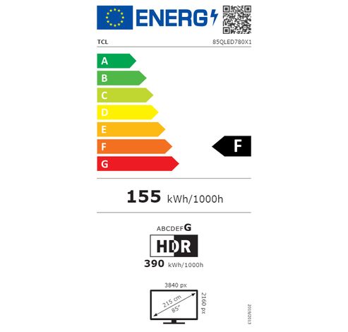 QLED TV 85QLED780  TCL