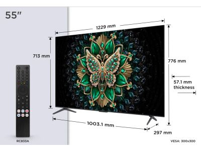 QD-Mini LED 4K TV 55C69K (2025) - 55 inch