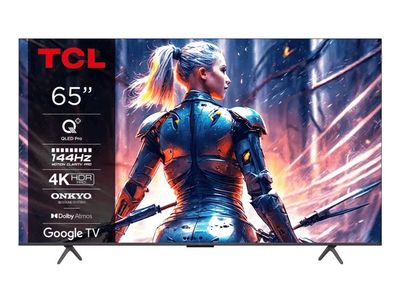 4K 144HZ QLED TV met Google TV en Game Master Pro 3.0 65Inch