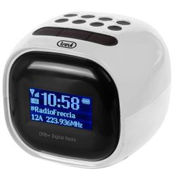 RC-80D2-DAB DAB klokradio wit 