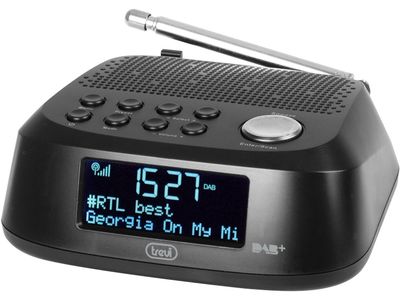 RC-80D4-DAB-B klokradio DAB zwart