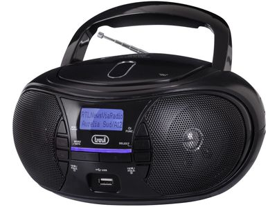 CMP-581-DAB boombox CD/DAB/USB/BT zwart