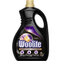 Woolite Zwart, donker en denim wasmiddel met keratine 1.9L 