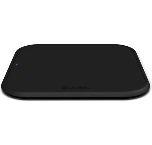 Single ultra fast wireless charger 10w black  Zens