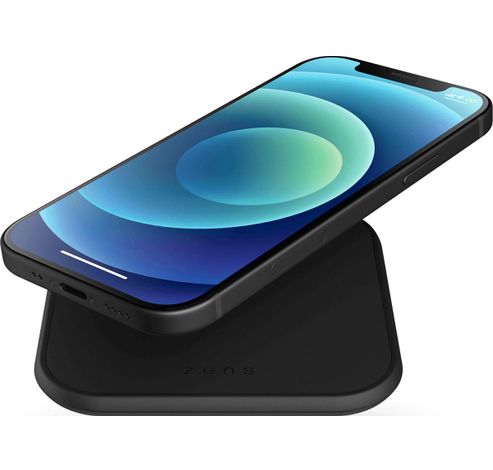 Single ultra fast wireless charger 10w black  Zens