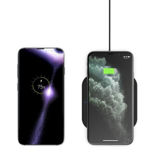 Single ultra fast wireless charger 10w black  Zens