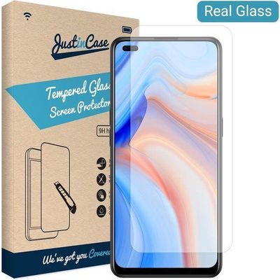 Tempered glass Oppo reno 4  Just in case