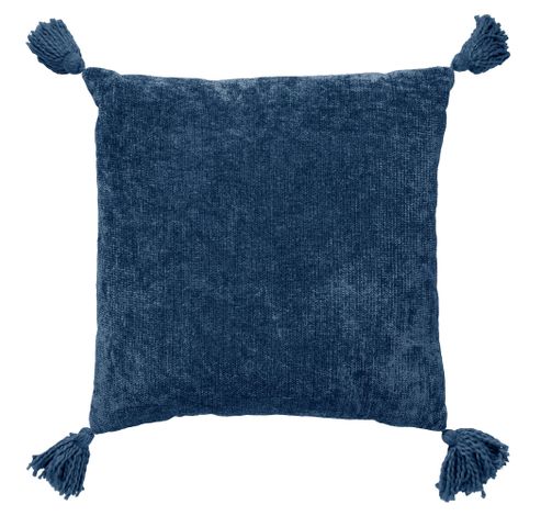 NINO Coussin décoratif Insignia Bleu 45x45cm  Dutch Decor