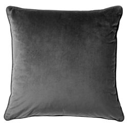 Dutch Decor FINN Coussin décoratif Gris anthracite 45x45cm 