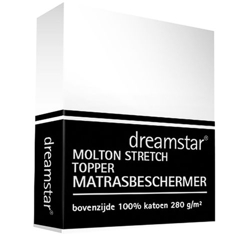 Hoeslaken Topper Molton Stretch de Luxe 180x210 - 200x220  Dreamstar