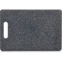 Zeller Snijplank kunststof granite 30X20cm antraciet