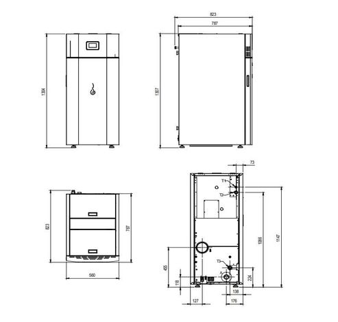 HP 22 EVO Bordeaux  La Nordica - Extraflame