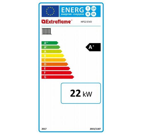 HP 22 EVO Bordeaux  La Nordica - Extraflame