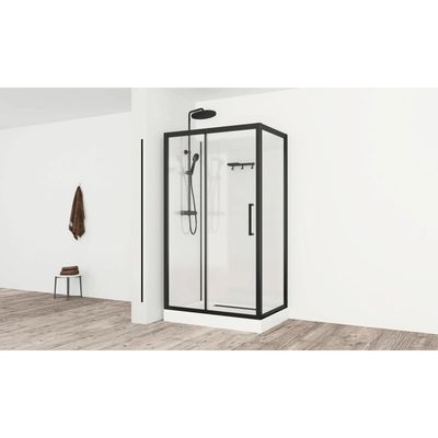 Solis douchecabine links 120x80cm  Aquatrends