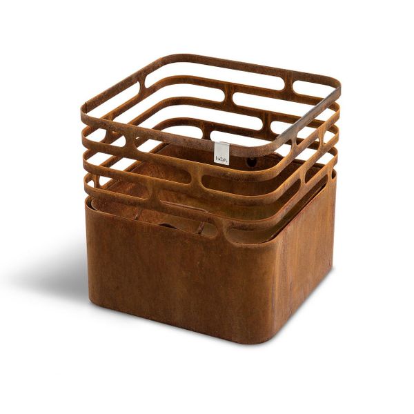 Höfats CUBE Vuurkorf corten