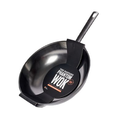 Wok en acier au carbone fantôme 28 cm 