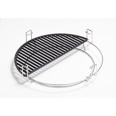 HALF MOON CAST IRON COOKING GRATE  - BIG JOE 