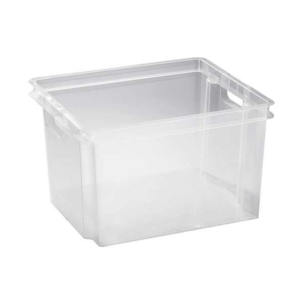 Keter Crownest Box 30l Transparant 42.6x36.1x2 6cm