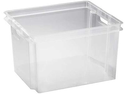 Crownest Box 30l Transparant 42.6x36.1x 26cm