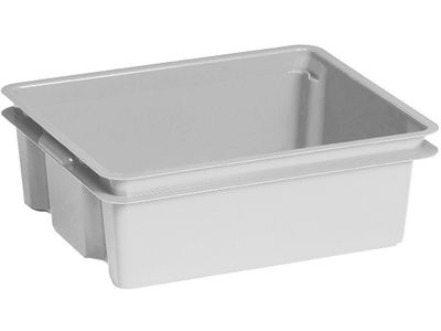 Crownest Box 17l Lichtgrijs 43x36x14.5cm 