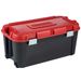 Keter Totem Box 80l Zwart-rood 79.5x39.5xh37.1 Cm