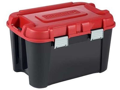 Totem Box 60l Noir-rouge 59x39.5xh36cm 