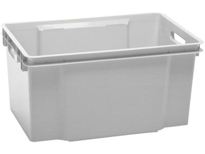 Crownest Box 50l Lichtgrijs 58.7x39x30cm 