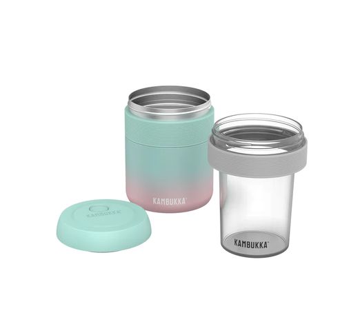 Micro Compartment 400ml Micro compartment to add on your Bora food Jar. Only fits Bora 600ml! Use the compartment to heat up or storage food. Can go directly into the microwave. Grey  Kambukka