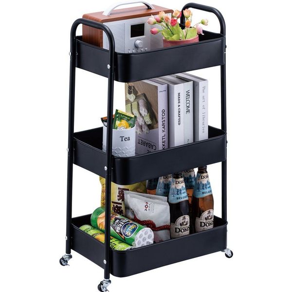 Virto Puro Trolley - 43 x 31 x 76 - Zwart